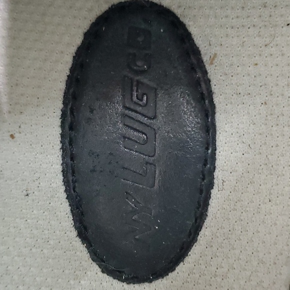 LUGZ Men's Black Low Top Leather Suede Hiking Shoe Boots Sneakers Size 9 Y2K - Picture 10 of 12